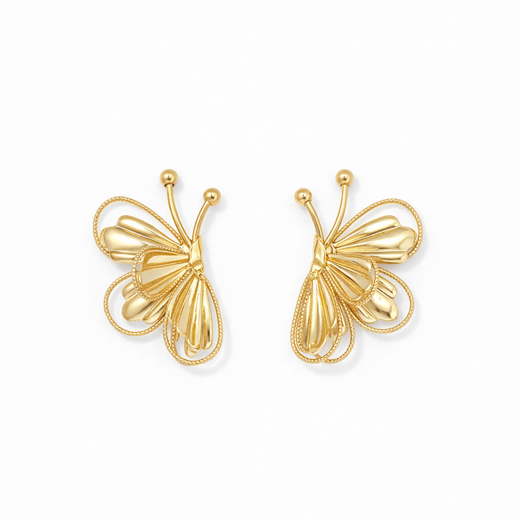 Aretes Mariposa