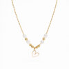 Collar Corazón Perlas