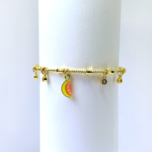 Pulsera Aro Sandia frontal Moiras