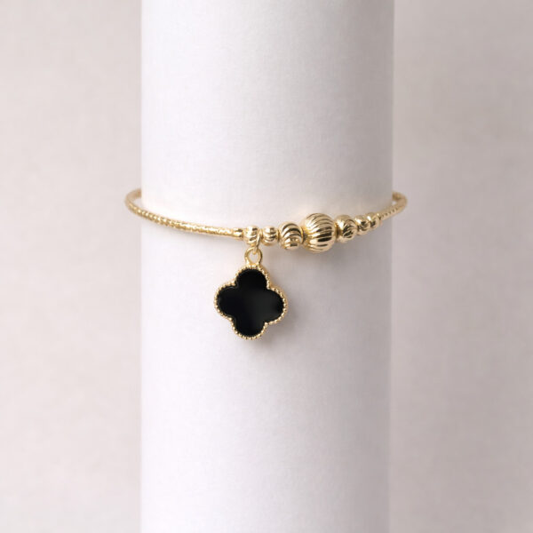 Pulsera Aro Trébol Moiras frontal