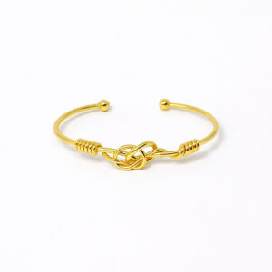 Pulsera Golden Knot Moiras
