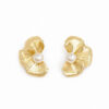 Aretes topo flor naciente Moiras